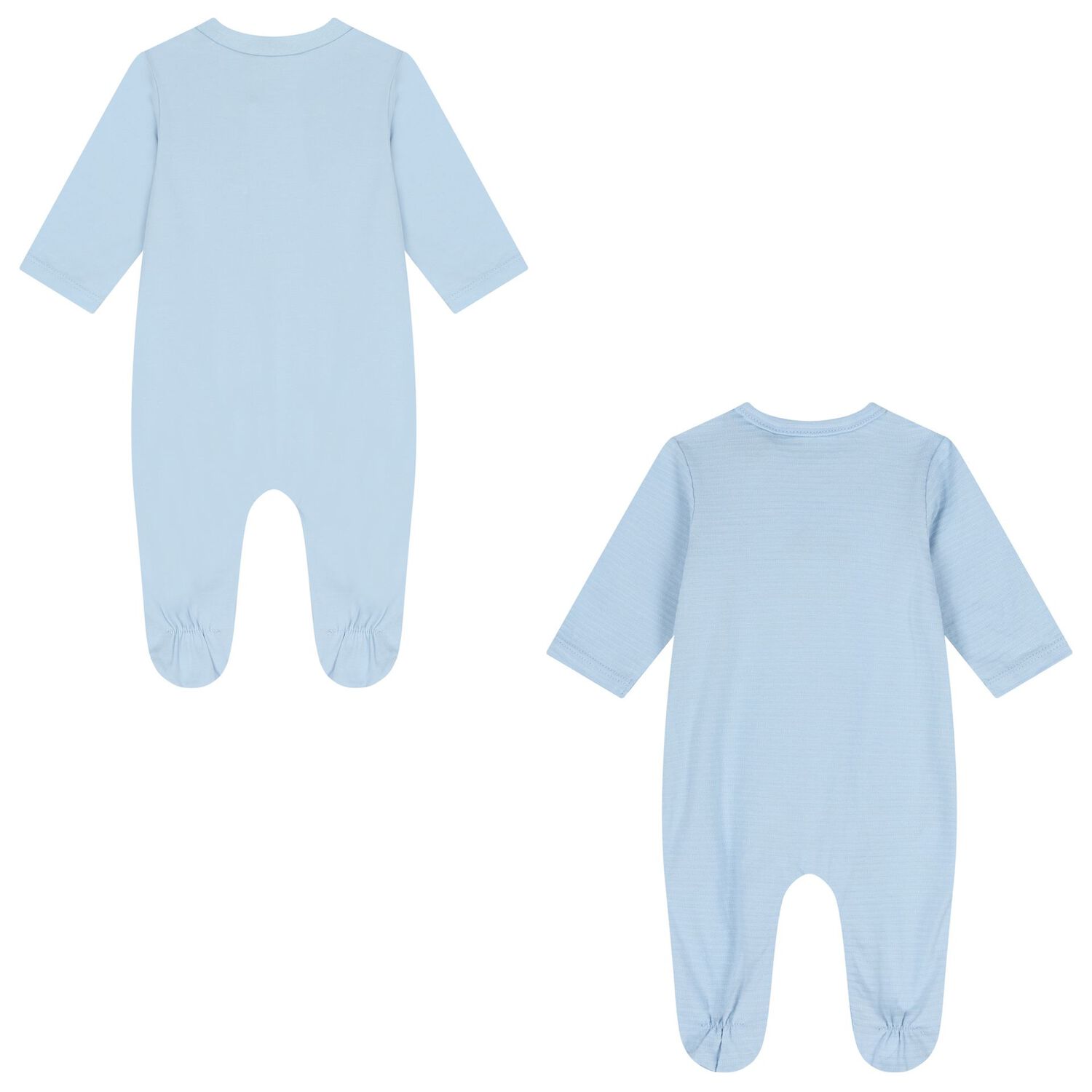 Baby Boys Blue Babygrow ( 2-Pack ), 1, hi-res