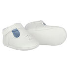 White Pre Walker Baby Shoes, 2, hi-res