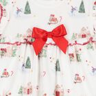 Girls Ivory Christmas Pyjamas, 1, hi-res