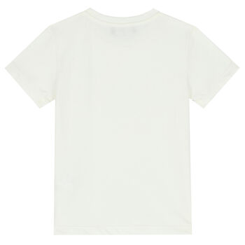 Girls Ivory Logo T-Shirt