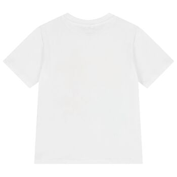 Girls White Starfish T-Shirt