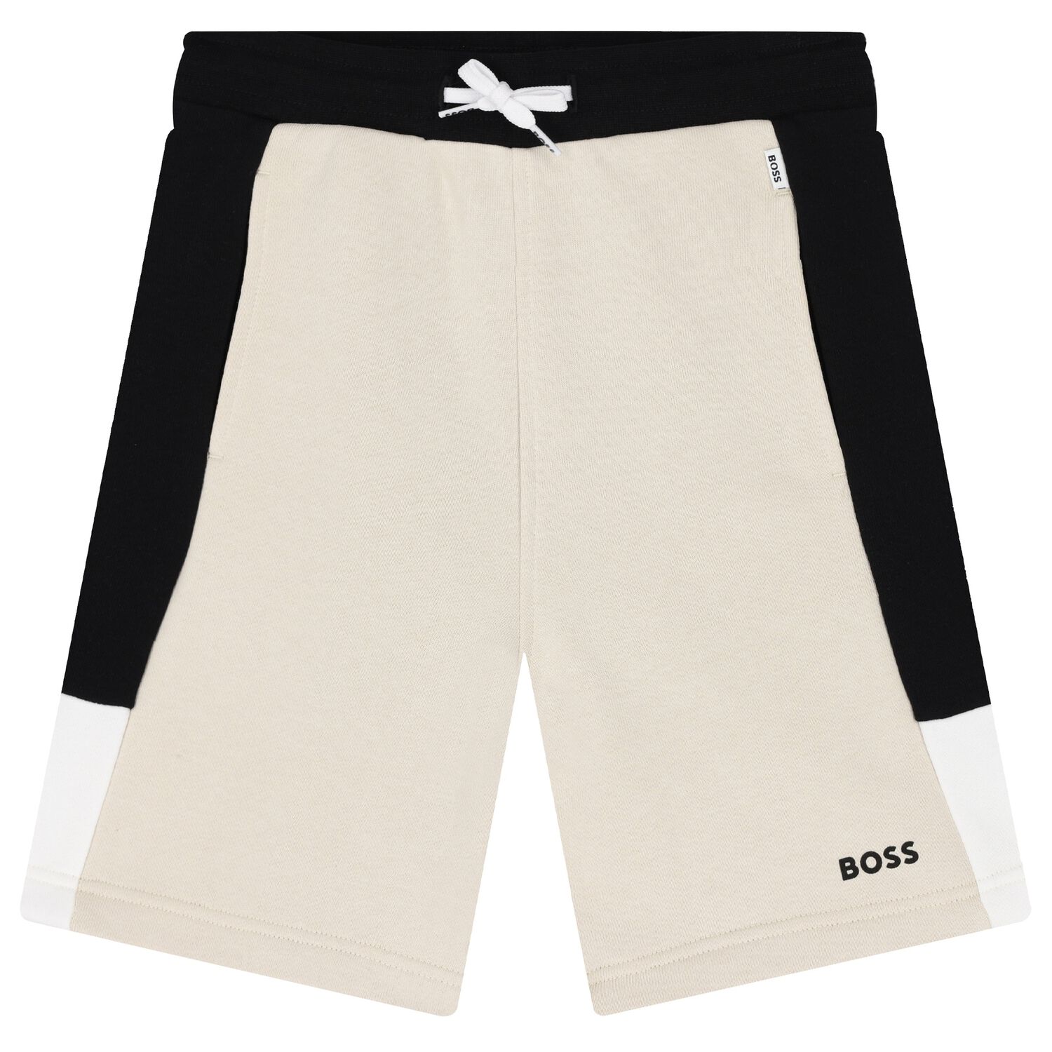 Boys Ivory Logo Shorts, 2, hi-res image number null