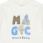 بدلة رياضية أولاد 3 قطع باللون الأزرق والأبيض , 2, hi-res