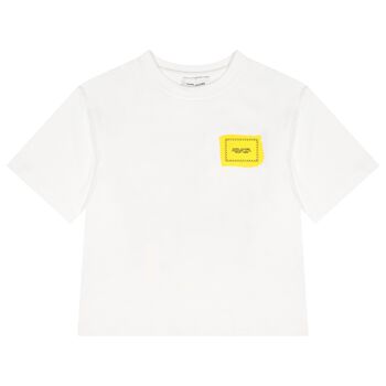 Boys White Logo T-Shirt
