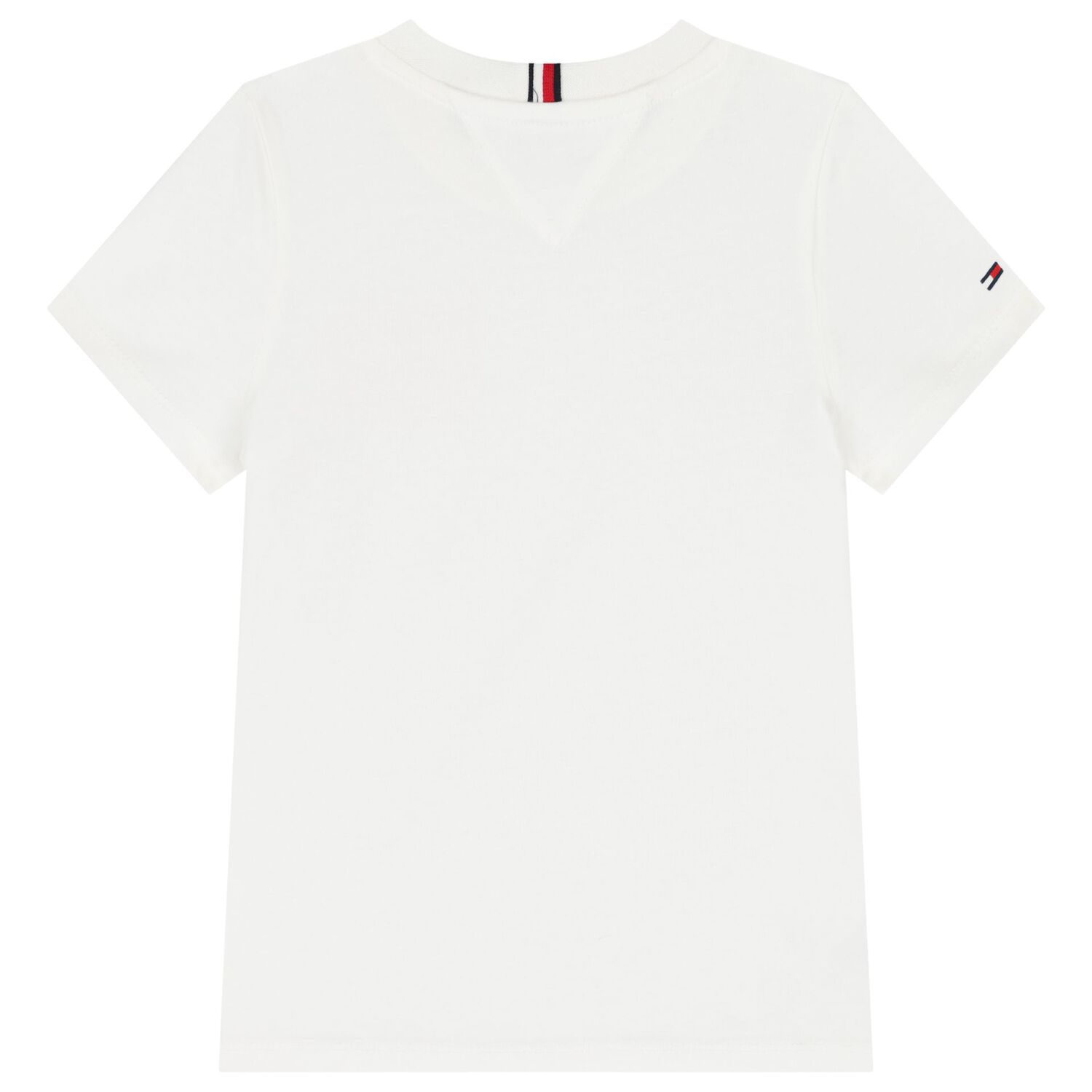 Boys White Logo T-Shirt, 3, hi-res