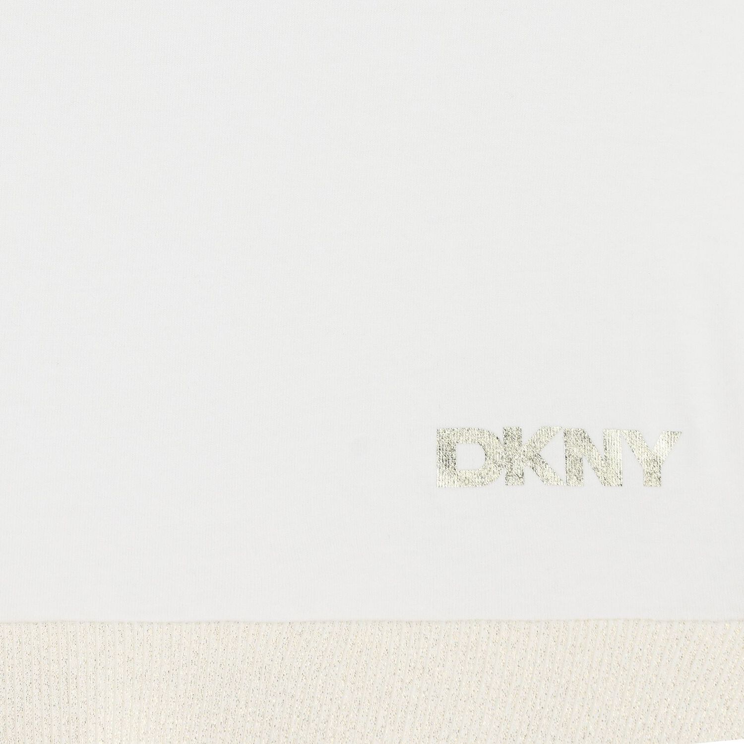 Girls White & Gold Dress, 1, hi-res image number null