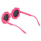 Girls Pink Floral Sunglasses, 1, hi-res
