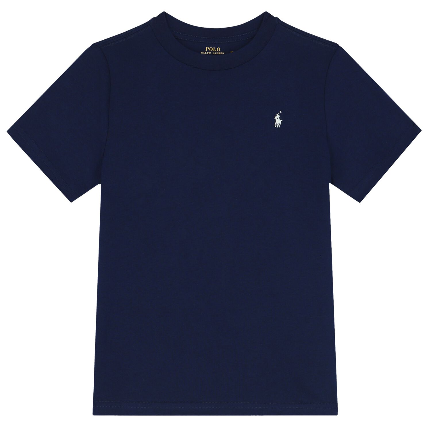 Boys Navy Blue Logo T-Shirt, 1, hi-res