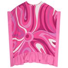 Girls Pink & Purple Marmo Kaftan, 1, hi-res