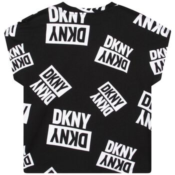 Girls Black Logo T-Shirt
