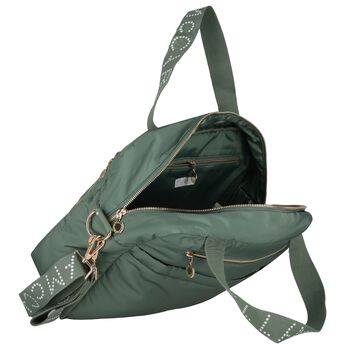 Green Logo Baby Changing Bag