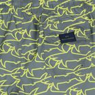 Boys Green Shark Swim Shorts, 1, hi-res