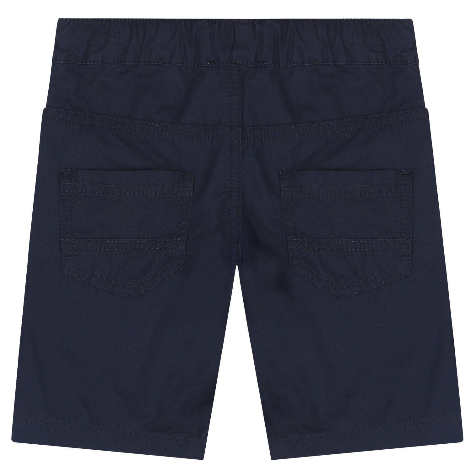 Younger Boys Navy Logo Chino Shorts, 2, hi-res image number null