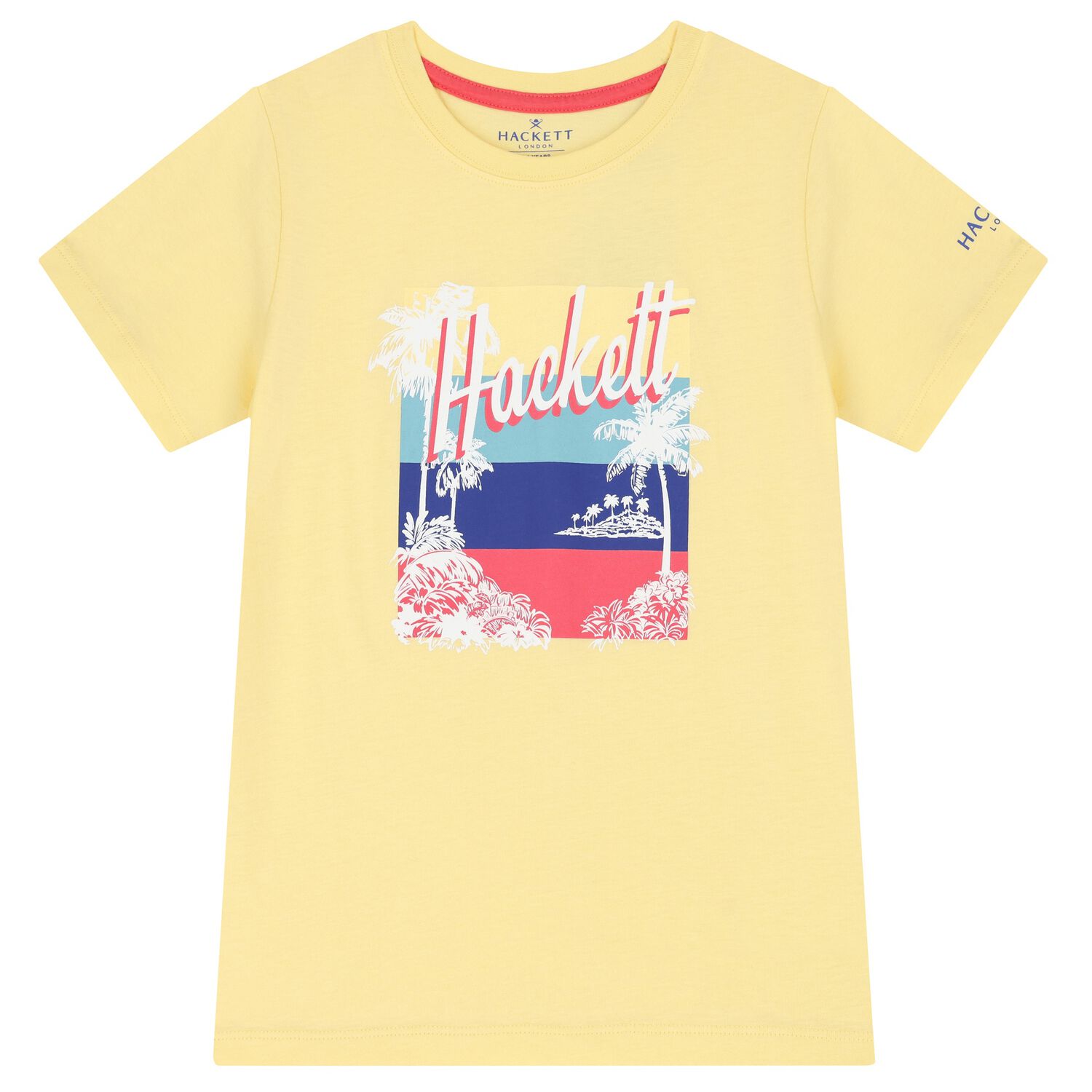 Boys Yellow Logo T-Shirt, 1, hi-res