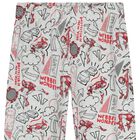 Boys Red & Grey Spiderman Pyjamas, 1, hi-res