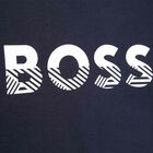 Boys Navy Logo T-Shirt, 3, hi-res