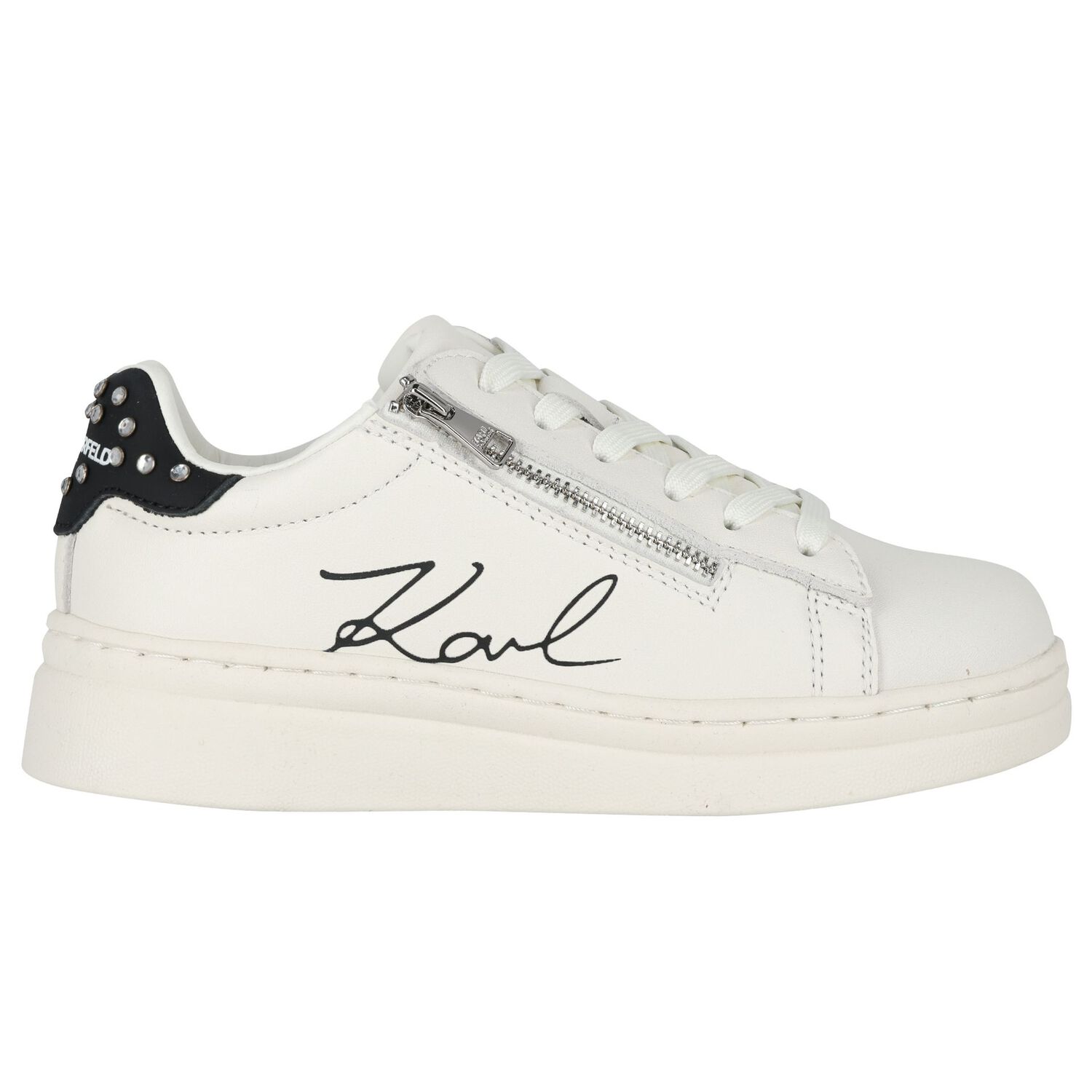 Girls Mini Me Logo Trainers, 1, hi-res