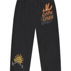 Boys Black Graphic Joggers, 1, hi-res