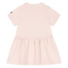 Younger Girls Pink Teddy Bear Dress, 1, hi-res