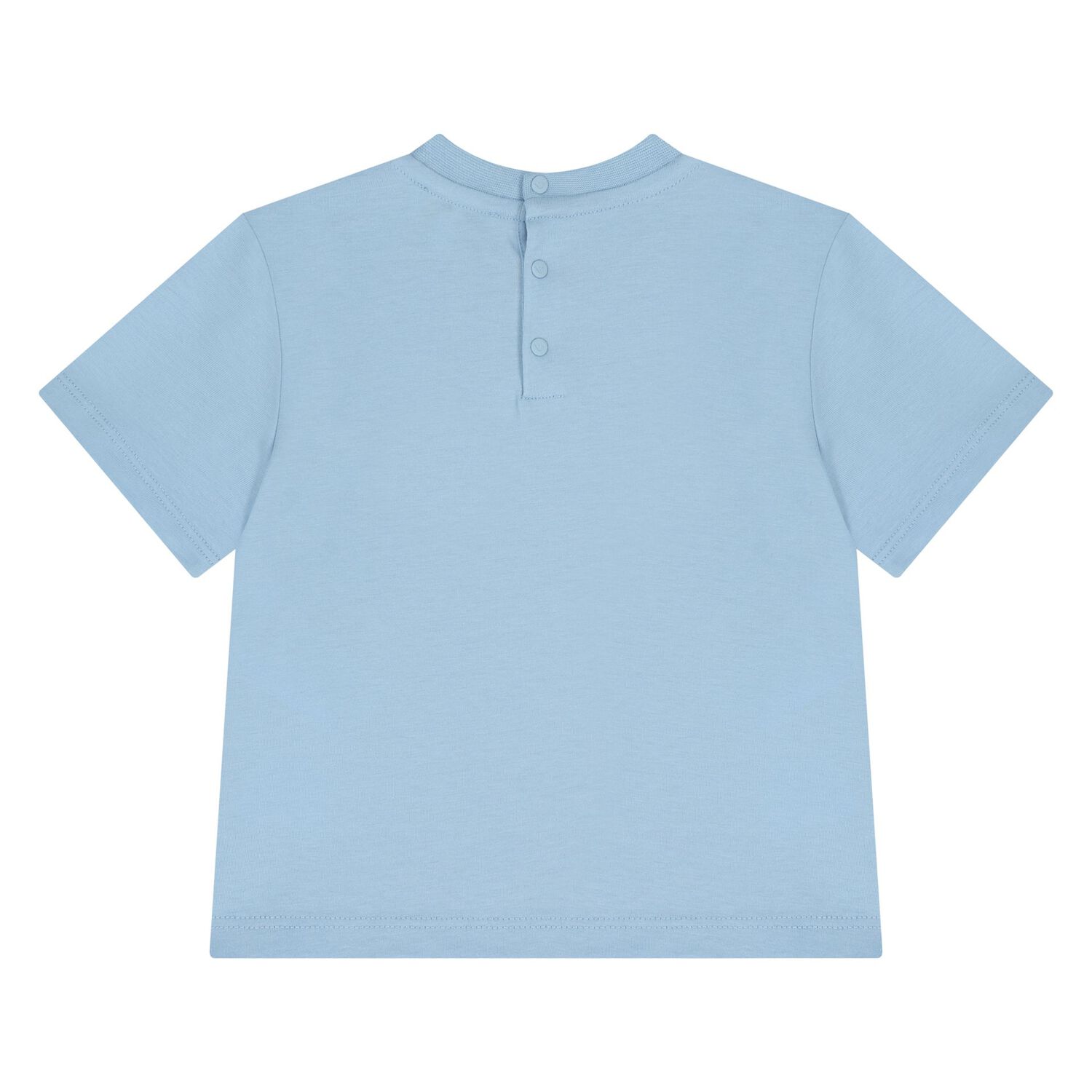 قمصان بيضاء وزرقاء للأولاد الصغار (عبوة من قطعتين), 1, hi-res