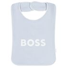 Baby Boys Blue Logo Babygrow Gift Set, 1, hi-res