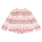 طقم هدايا دونغرى بنات باللون الابيض والوردى , 1, hi-res