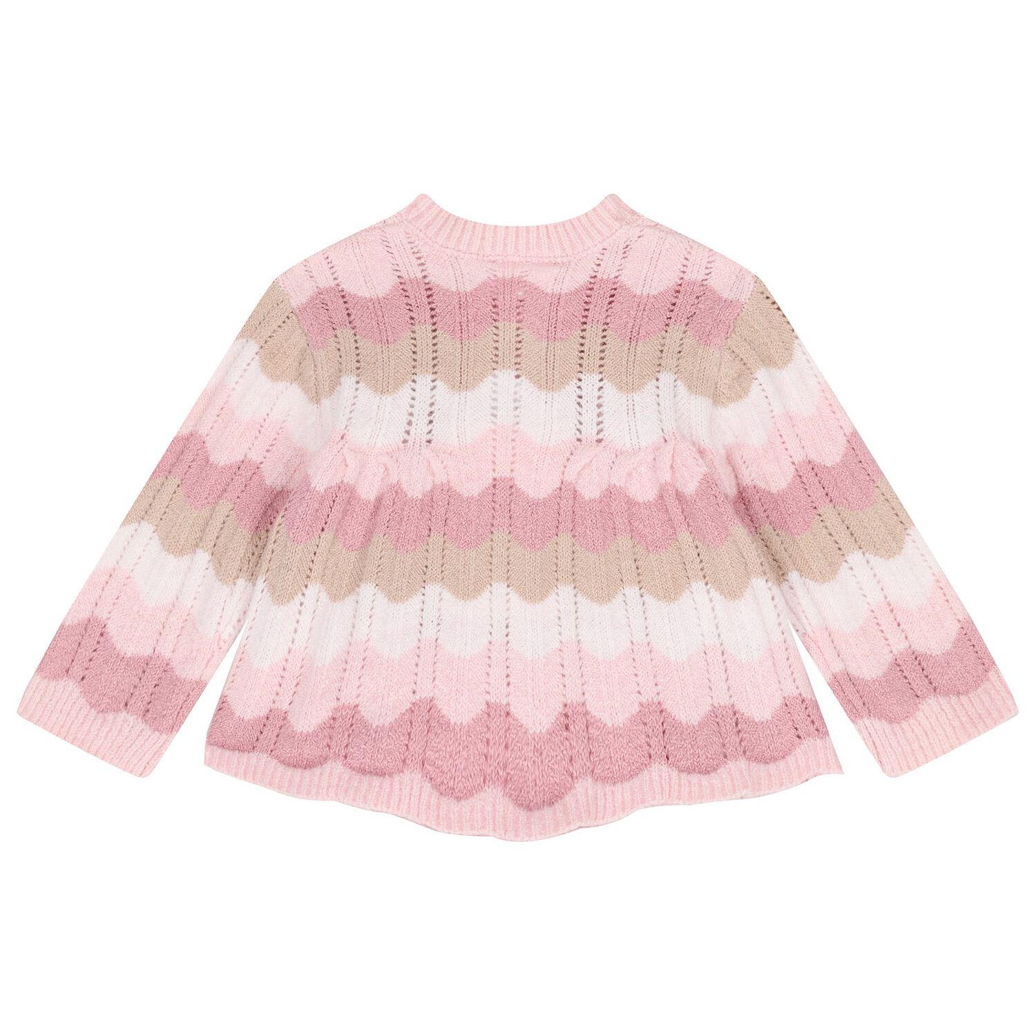 طقم هدايا دونغرى بنات باللون الابيض والوردى , 1, hi-res