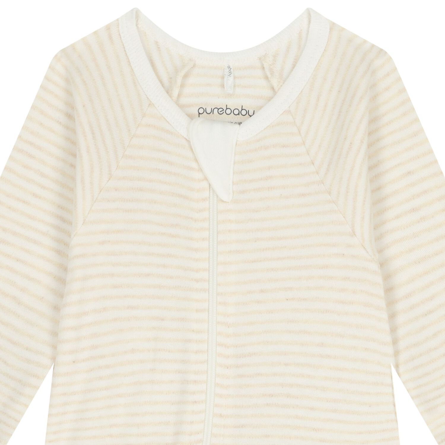 ملابس أطفال بيضاء وبيج (عبوة من 4 قطع), 3, hi-res