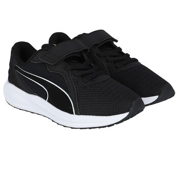 Boys Black Twitch Runner AC Trainers