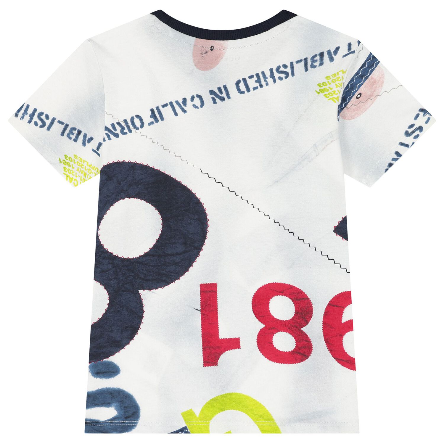 Boys Multi-Coloured Logo T-Shirt, 3, hi-res image number null