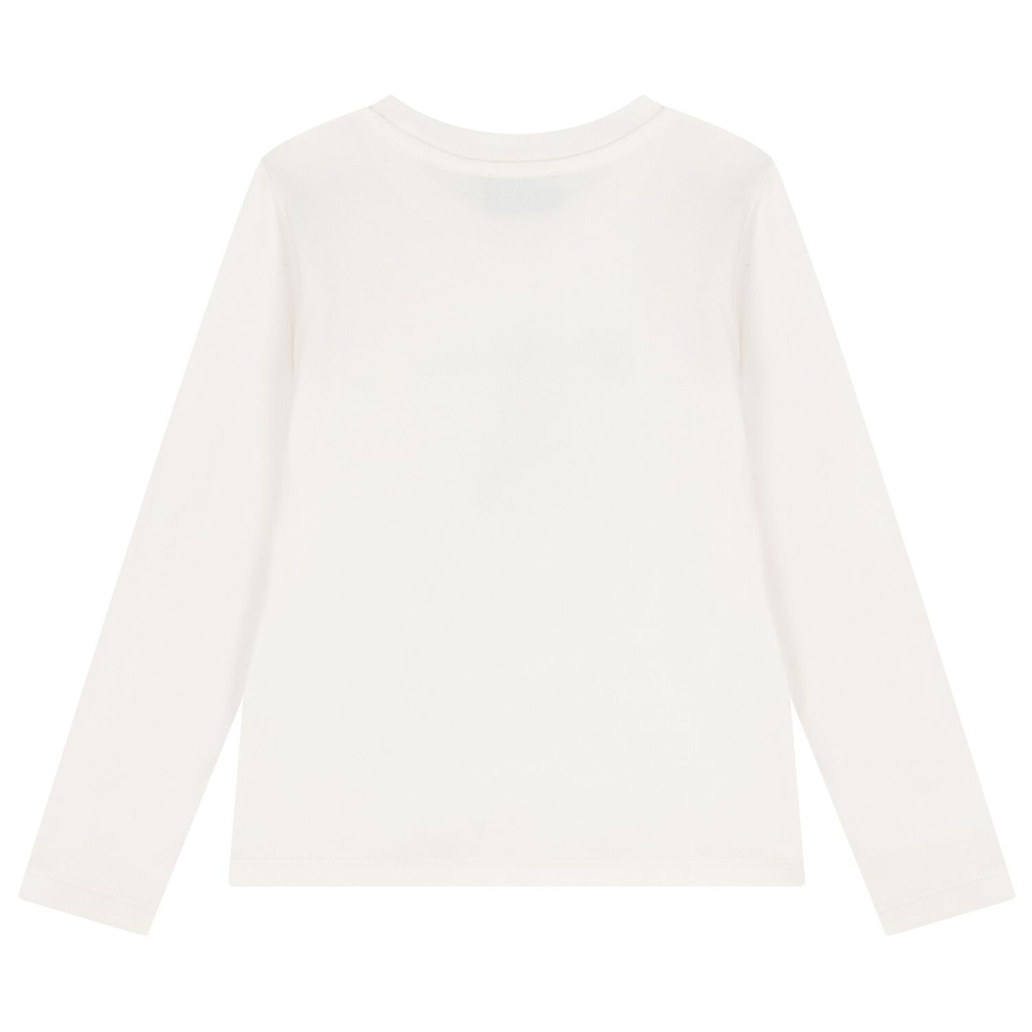 توب بنات باكمام طويله بطبعه تيدى بير باللون الابيض , 1, hi-res image number null