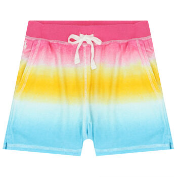 Girls Multi-Colored Ombre Shorts