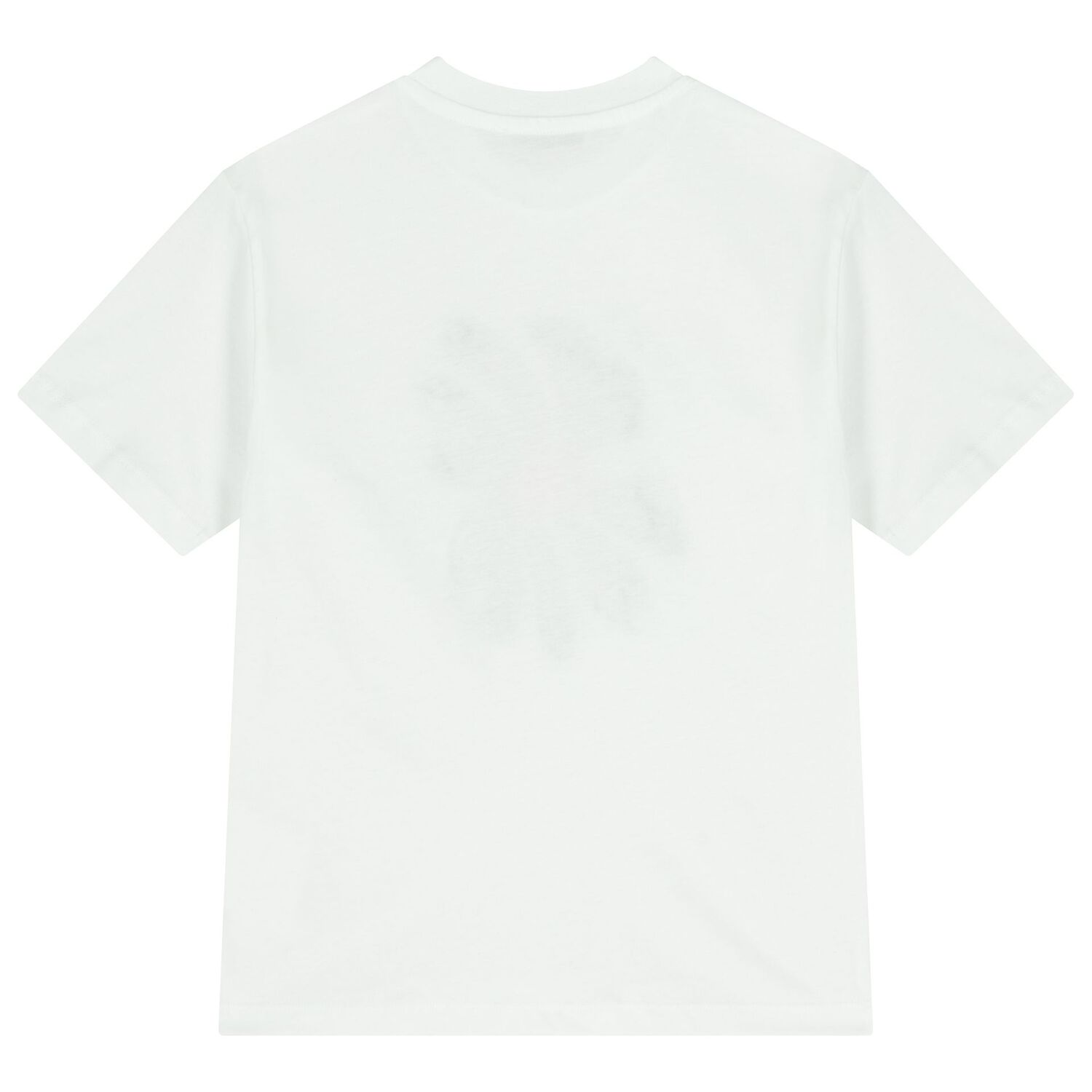 Girls White Flower Logo T-Shirt, 1, hi-res