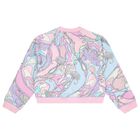 Girls Pink & Blue Orchidee Sweatshirt, 1, hi-res