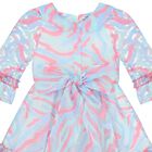 Girls Blue & Pink Dress, 1, hi-res