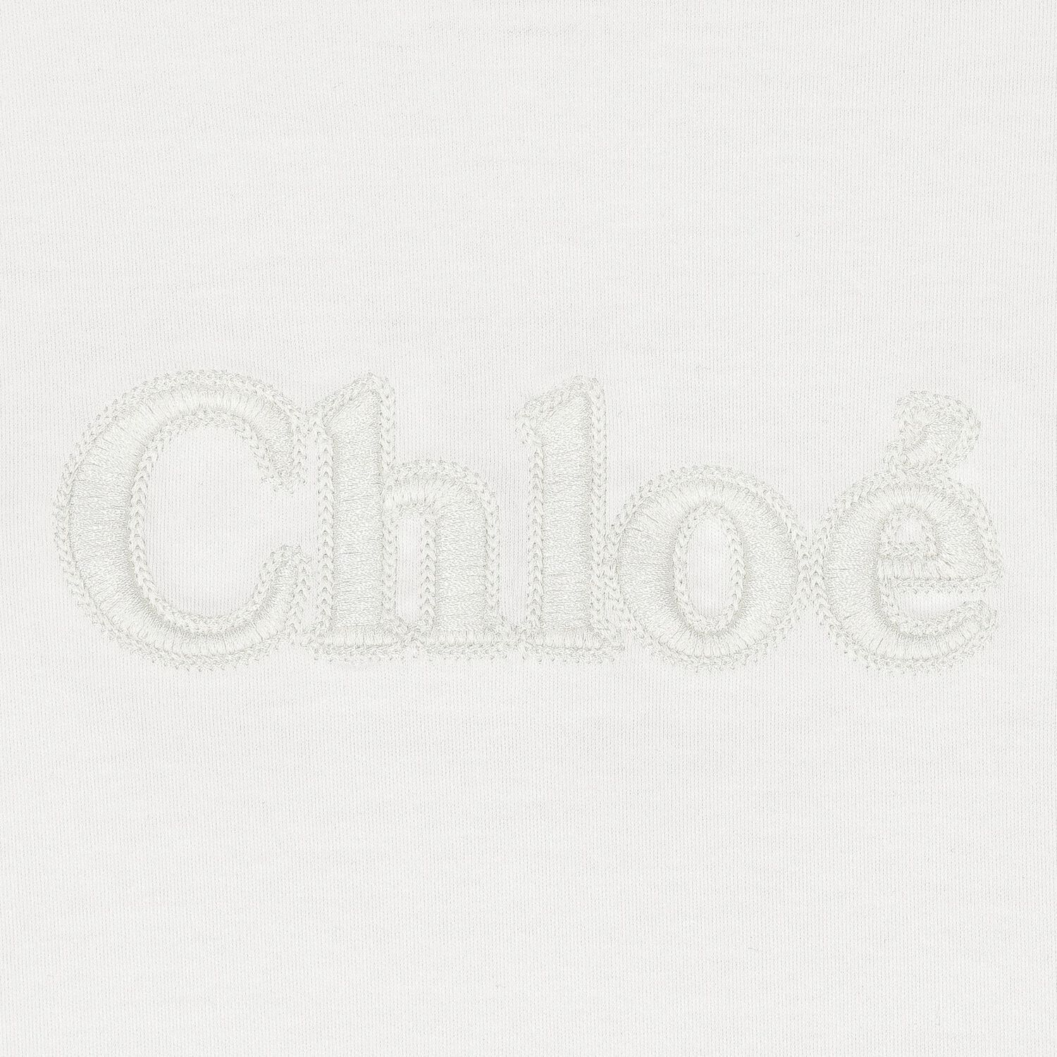Girls Ivory Logo T-Shirt, 1, hi-res