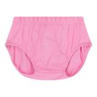 طقم فستان تول باللون الوردي للبنات , 1, hi-res