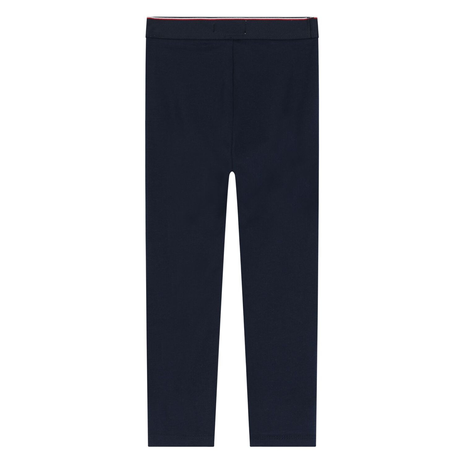 Younger Girls Navy Blue Logo Leggings, 1, hi-res image number null