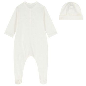 Baby Girls Ivory Babygrow Gift Set