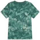 Boys Green Logo T-Shirt, 3, hi-res