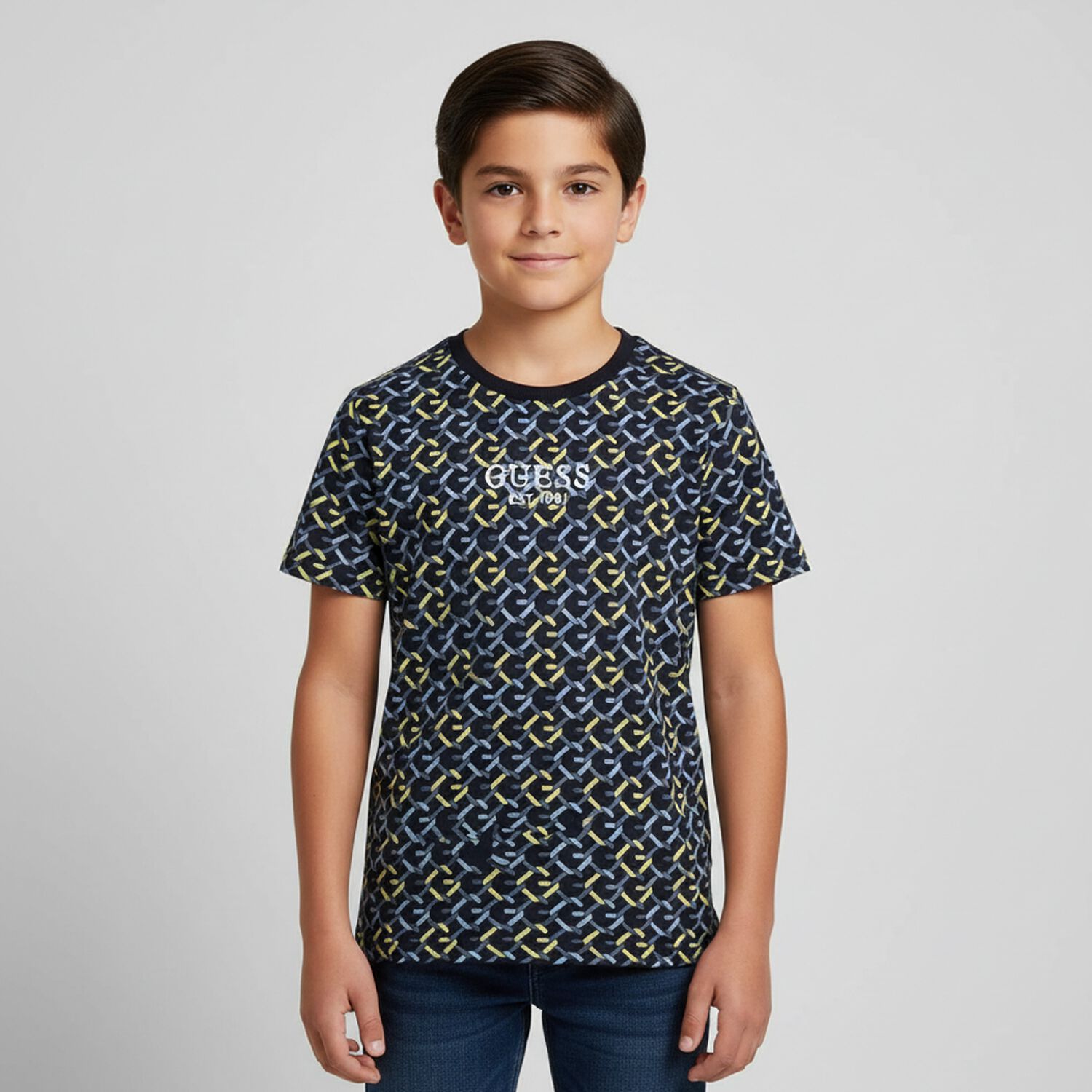 Boys Blue Logo T-Shirt, 1, hi-res image number null