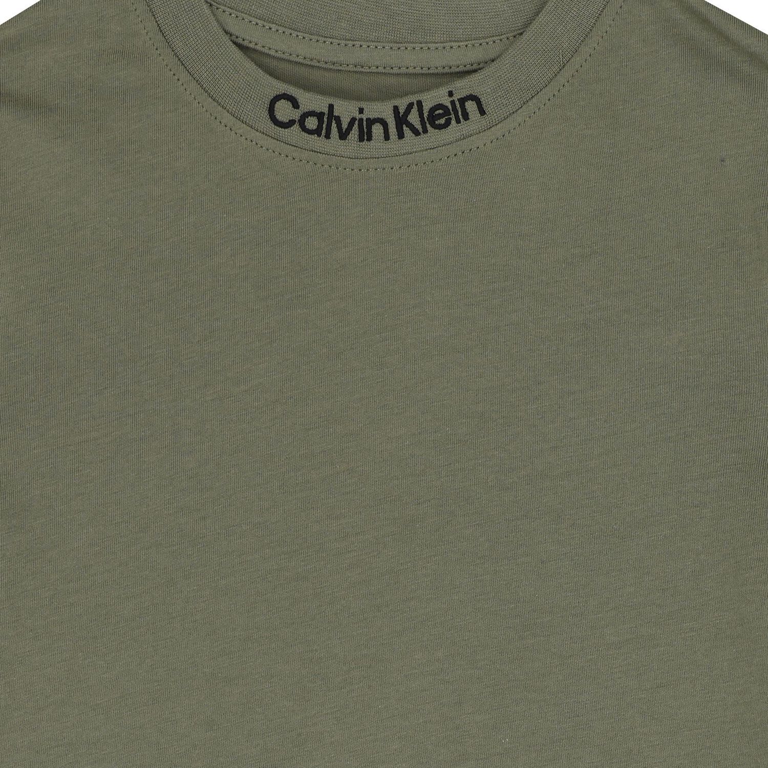 تي شيرتات بشعار أسود وأخضر للأولاد (عبوة من قطعتين), 1, hi-res