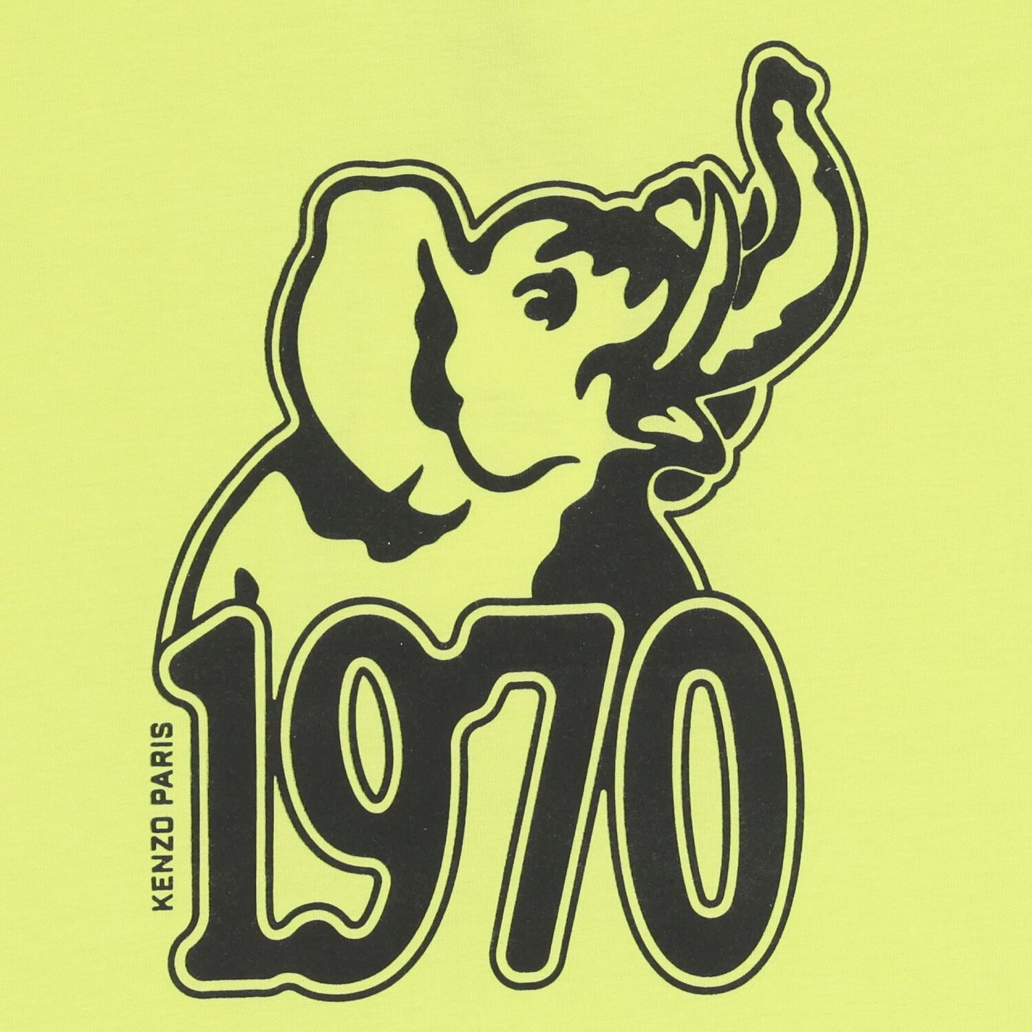 Boys Green Elephant Logo T-Shirt, 2, hi-res