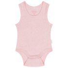 Baby Girls Pink & White Bodysuits ( 2-Pack ), 2, hi-res