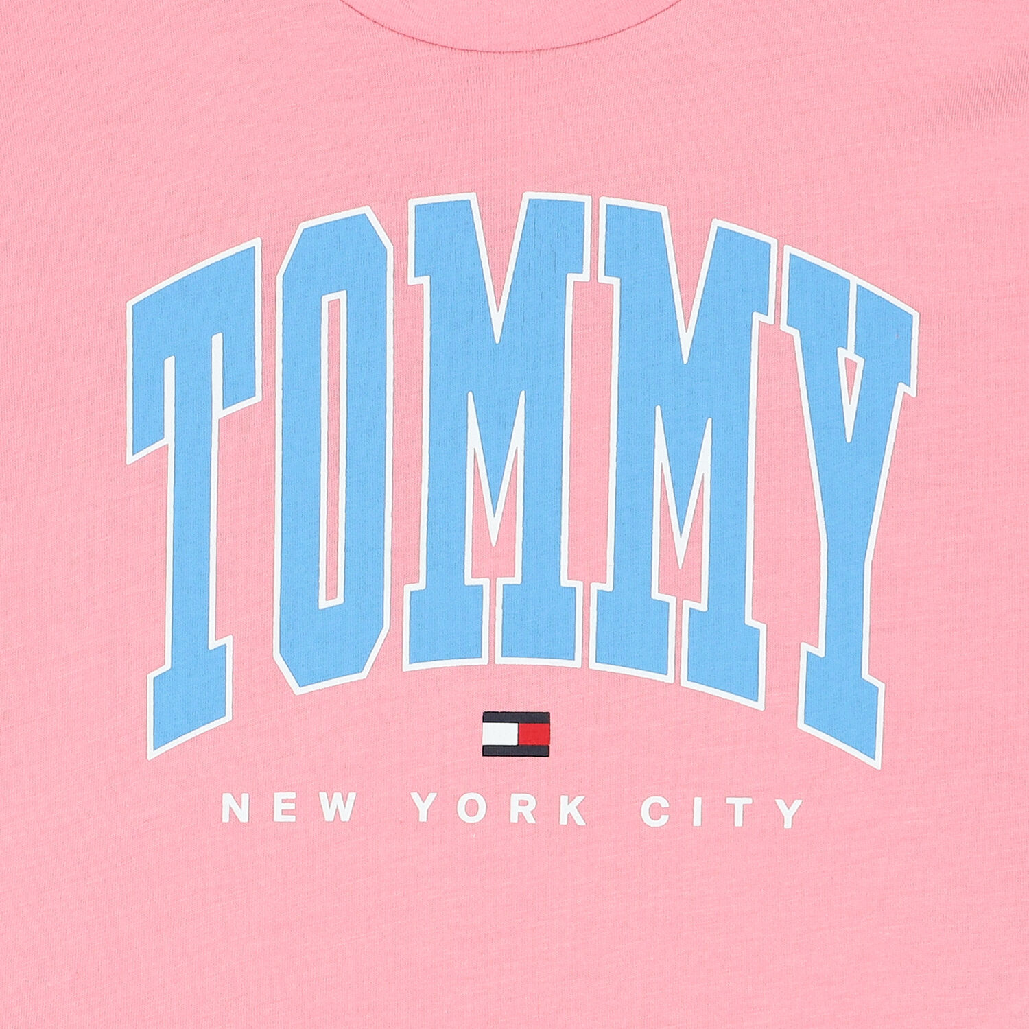 Girls Pink Logo T-Shirt, 3, hi-res