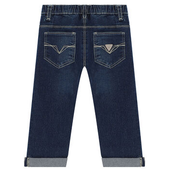 Boys Blue Denim Trousers
