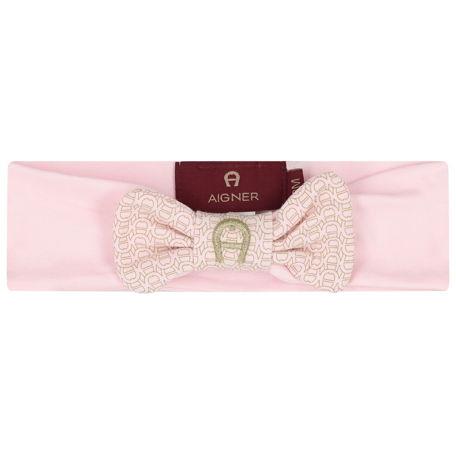 Baby Girls Pink & Gold Logo Babygrow Gift Set, 1, hi-res
