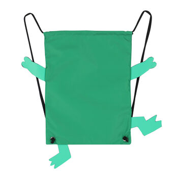 Boys Green Crocodile Bag