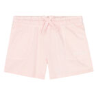 Girls Pink Logo Shorts, 1, hi-res