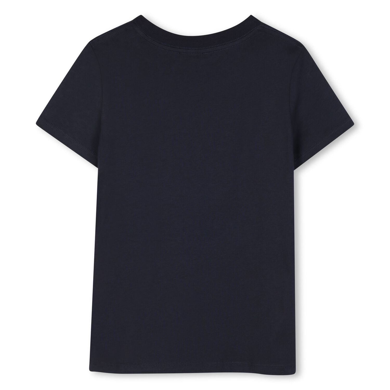 Girls Mini Me Navy Blue Logo T-Shirt, 1, hi-res
